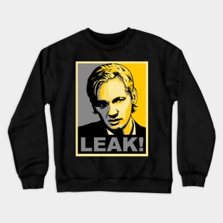 Julian Assange Wikileaks Crewneck Sweatshirt